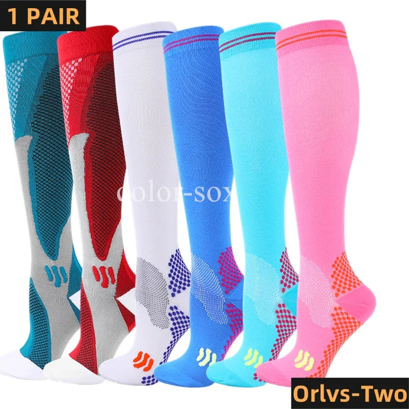 Compression Socks - Medical, Nursing, Athletic, Pregnancy, Varicose Veins Support