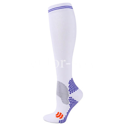 1 Pair Compression Socks - Medical, Nursing, Athletic, Pregnancy, Varicose Veins Support