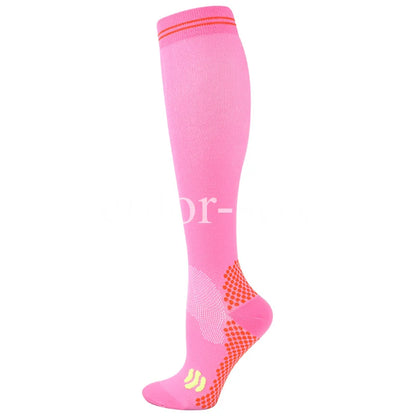 1 Pair Compression Socks - Medical, Nursing, Athletic, Pregnancy, Varicose Veins Support