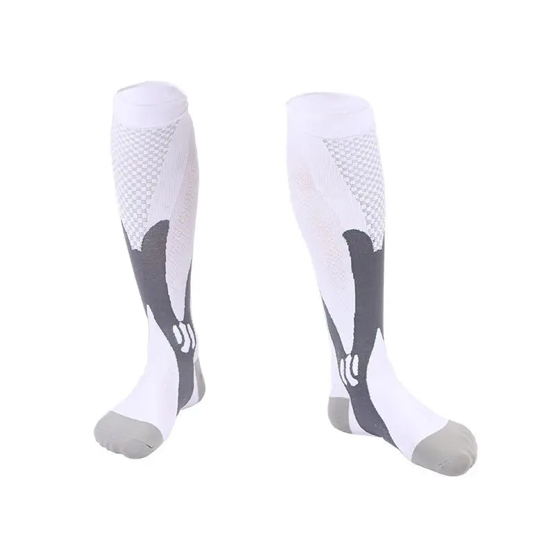 1 Pair Compression Socks - Medical, Nursing, Athletic, Pregnancy, Varicose Veins Support